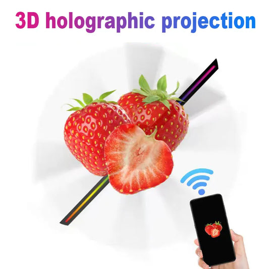 3D HD Hologram Fan Projector - 42cm